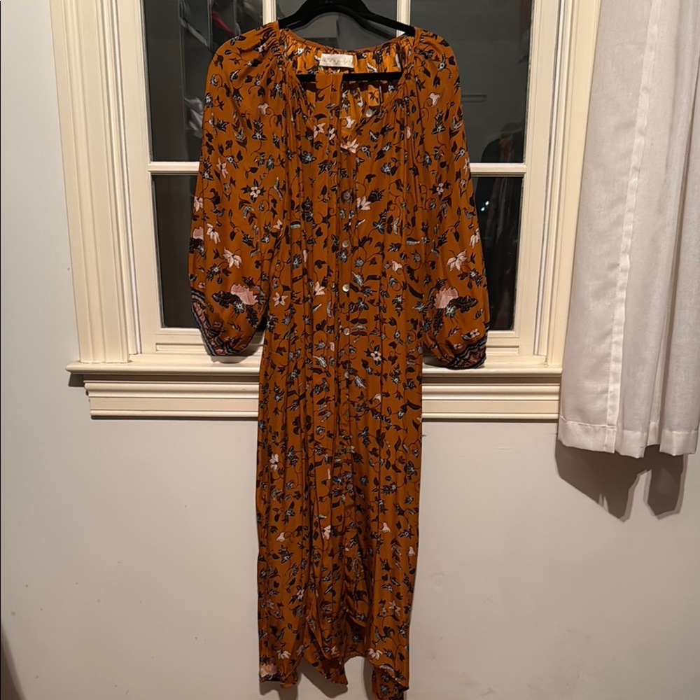 Floral Print Women's Natalie Martin Silk Dress